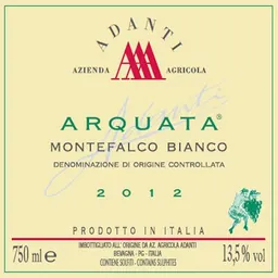 Azienda Agricola Adanti Arquata Montefalco Bianco