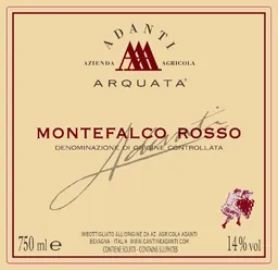 Azienda Agricola Adanti Arquata Montefalco Rosso