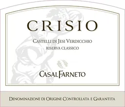 Azienda Agricola Casal Farneto Verdicchio dei Castelli di Jesi Crisio Classico Riserva
