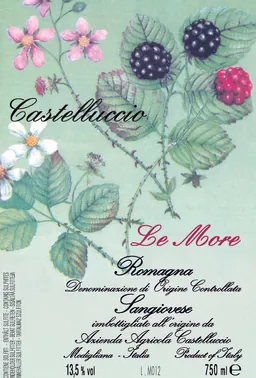 Azienda Agricola Castelluccio Romagna Le More Sangiovese
