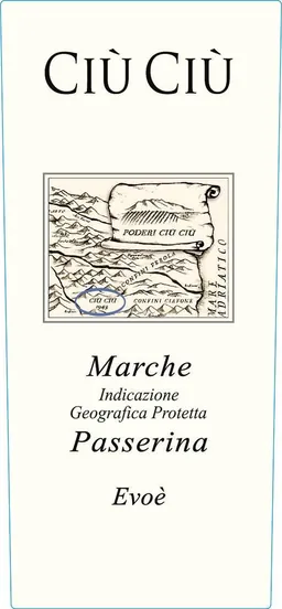 Azienda Agricola Ciu Ciu Offida Evoe Passerina