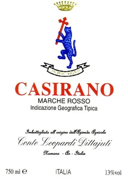 Azienda Agricola Conte Leopardi Dittajuti Marche Casirano Rosso