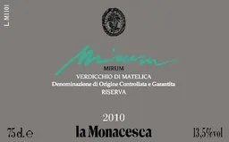 Azienda Agricola Fattoria La Monacesca Verdicchio di Matelica Riserva Mirum