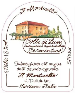 Azienda Agricola Il Monticello Colli di Luni Vermentino