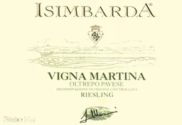 Azienda Agricola Isimbarda Oltrepo Pavese Vigna Martina Riesling