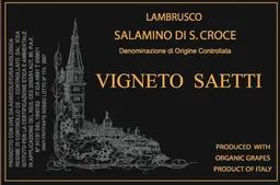 Azienda Agricola Luciano Saetti Lambrusco Salamino di Santa Croce