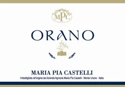 Azienda Agricola Maria Pia Castelli Marche Orano Sangiovese