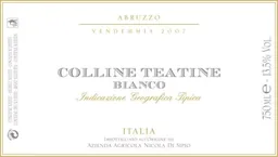 Azienda Agricola Nicola di Sipio Colline Teatine Bianco