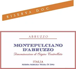 Azienda Agricola Nicola di Sipio Montepulciano d'Abruzzo Riserva