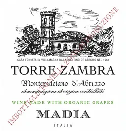 Azienda Agricola Torre Zambra Torre Zambra Madia Montepulciano d'Abruzzo