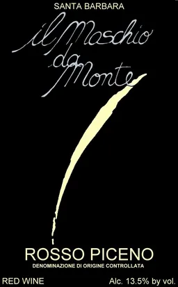 Azienda Santa Barbara Piceno Stefano Antonucci Il Maschio da Monte Rosso