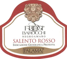 Azienda Vinicola Palama Salento Fregi Barocchi Rosso Negroamaro