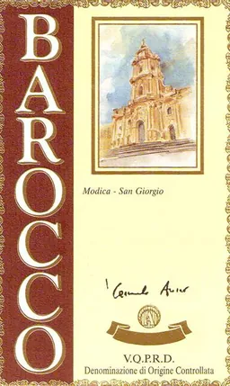 Azienda Vitivinicola Avide Cerasuolo di Vittoria Barocco Classico