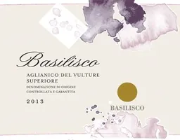 Basilisco Aglianico del Vulture Superiore