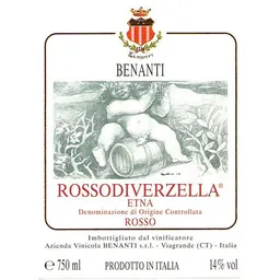 Rosso Di Verzella Etna Rosso