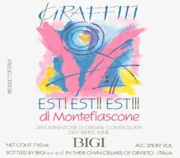 Bigi Est Est Est di Montefiascone Graffiti