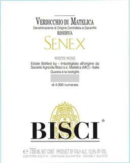 Bisci Verdicchio di Matelica Senex