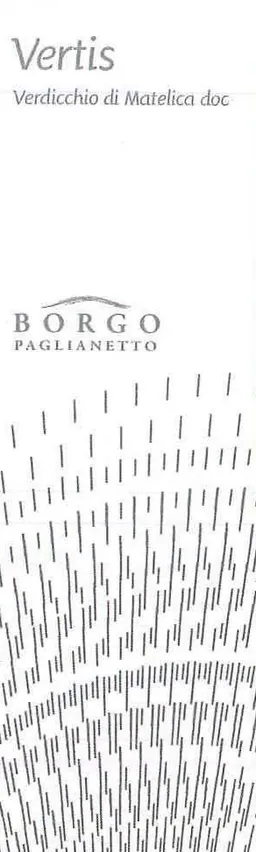 Borgo Paglianetto Verdicchio di Matelica Vertis