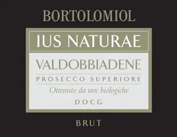 Bortolomiol Ius Naturae Prosecco Superiore Brut