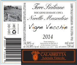 Nerello Mascalese Vecchie Vigne