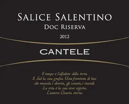Cantele Salice Salentino Riserva