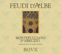 Cantina Bove Feudi d'Albe Montepulciano d'Abruzzo