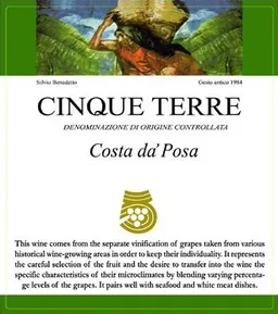 Cantina Cinque Terre Cinque Terre Costa da Posa