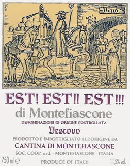 Cantina di Montefiascone Est Est Est di Montefiascone Amabile Vescovo