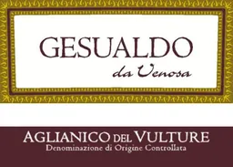 Cantina di Venosa Aglianico del Vulture Gesualdo da Venosa