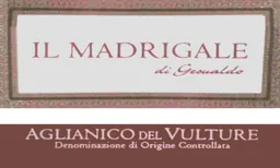 Cantina di Venosa Aglianico del Vulture Il Madrigale di Gesualdo