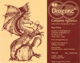Cantina Giardino Irpinia Drogone Aglianico