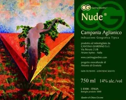 Cantina Giardino Irpinia Nude Aglianico