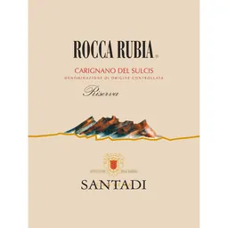 Cantina Santadi Carignano del Sulcis Riserva Rocca Rubia
