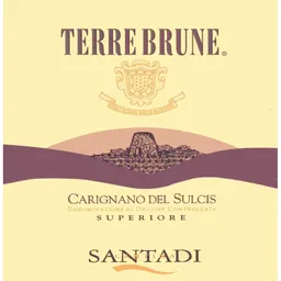 Cantina Santadi Terre Brune Carignano del Sulcis Superiore