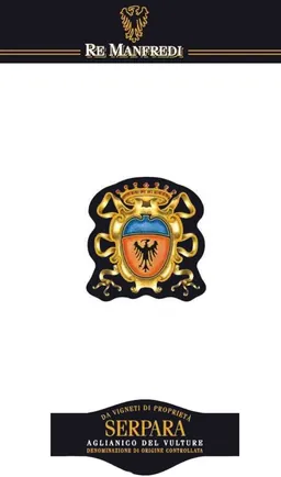 Cantina Terre degli Svevi Aglianico del Vulture Serpara