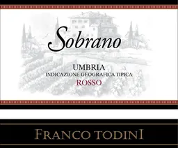 Cantina Todini Umbria Sobrano Rosso