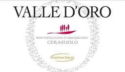 Cantina Tollo Valle d'Oro Montepulciano d'Abruzzo Cerasuolo Rose