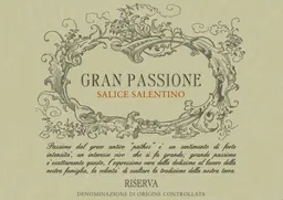 Salice Salentino Gran Passione Riserva