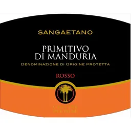 Sangaetano Primitivo di Manduria