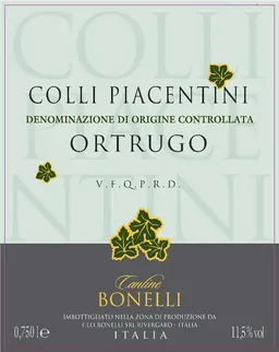 Cantine Fratelli Bonelli Colli Piacentini Ortrugo Frizzante