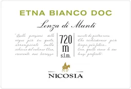 Etna Bianco Lenza di Munti
