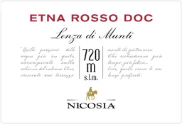Etna Rosso Lenza di Munti