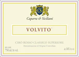 Caparra & Siciliani Ciro Rosso Classico Superiore Volvito Riserva