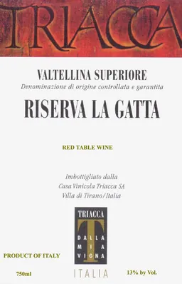 Valtellina Superiore Riserva La Gatta