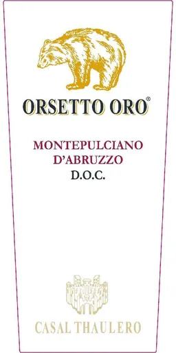 Montepulciano d'Abruzzo Orsetto Oro