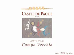 Castel De Paolis Azienda Agricola Lazio Campo Vecchio Bianco