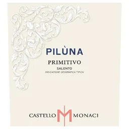 Castello Monaci Piluna Primitivo