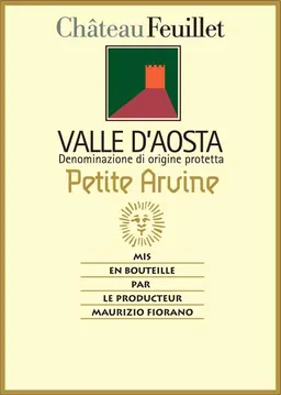 Chateau Feuillet Valle d'Aosta Petite Arvine