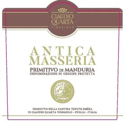 Tenuta Emera Primitivo di Manduria Antica Masseria