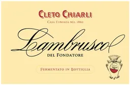 Cleto Chiarli Lambrusco del Fondatore